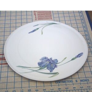 Christopher Stuart Iris Y1519 Bone China 12 inch Plate Serving Platter